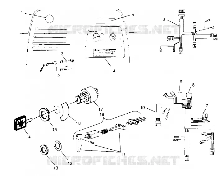 IGNITION   KABELSTRANG  TRAIL DELUXE 0952262 and   EUROPEAN TRAIL DELUXE (4928862886B003)
