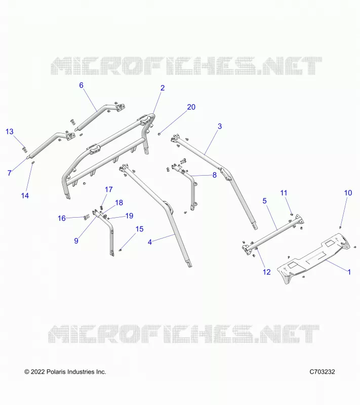 CHASSIS, CAB RAHMEN