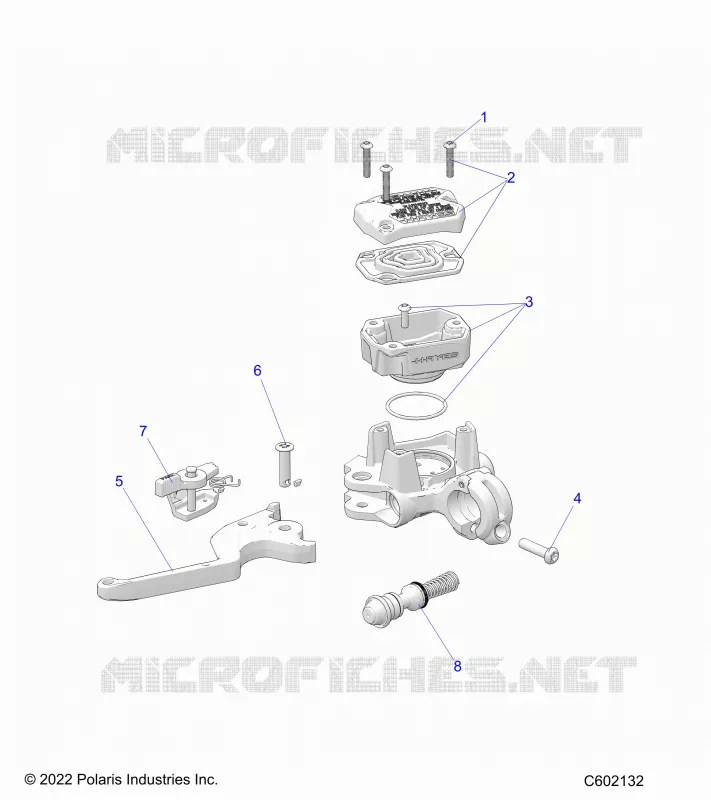 BRAKES, MASTER CYLINDER ASM.