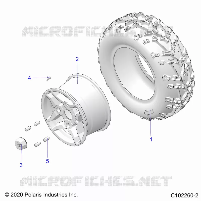 RADS, REAR TIRE