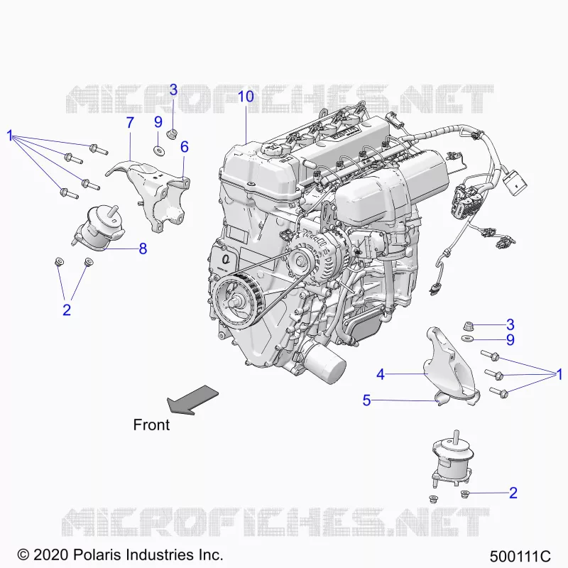 MOTOR, MOUNTING