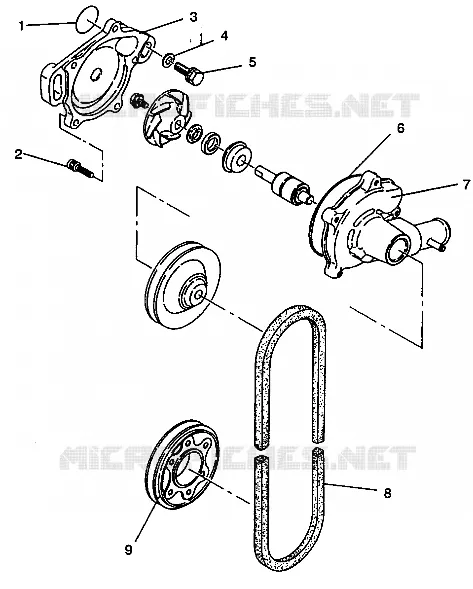 WASSERPUMPE XLT E940767,  XLT SP E940667    XLT SKS E940567 (49274227420034)