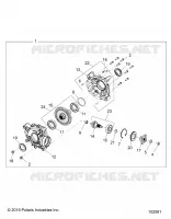 DRIVE TRAIN, HINTER GEARCASE INTERNALS