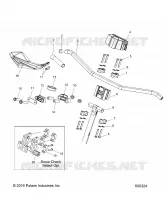 UPPER LENKEN   HANDLEBAR ASM.