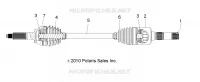 DRIVE TRAIN, HINTEN DRIVE SHAFT