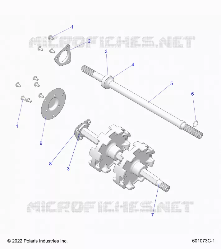 DRIVE TRAIN, JACKSHAFT AND ANTRIEBSWELLE