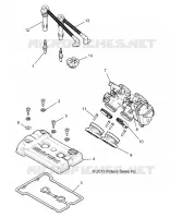 ENGINE, THROTTLE BODY AND VENTILDECKEL