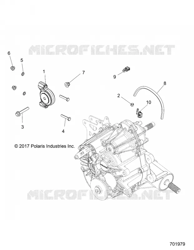 DRIVE TRAIN, MAIN GEARCASE MOUNTING