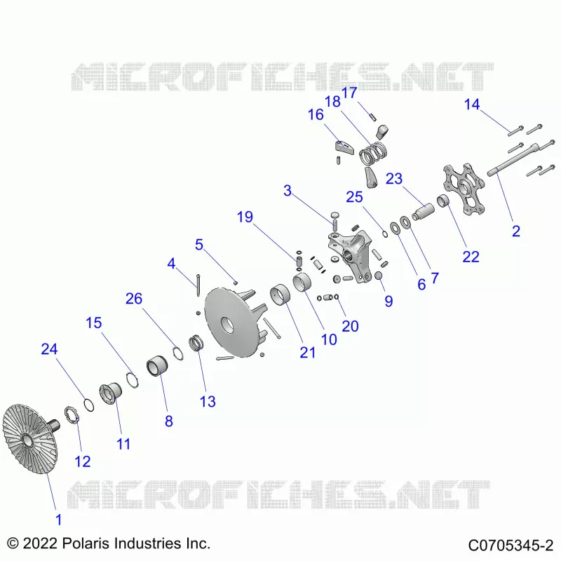 ANTRIEB, PRIMARY CLUTCH