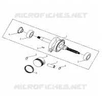 MOTOR, KURBELWELLE AND KOLBEN