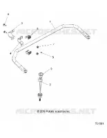 SUSPENSION, STABILISATORSTANGE REAR