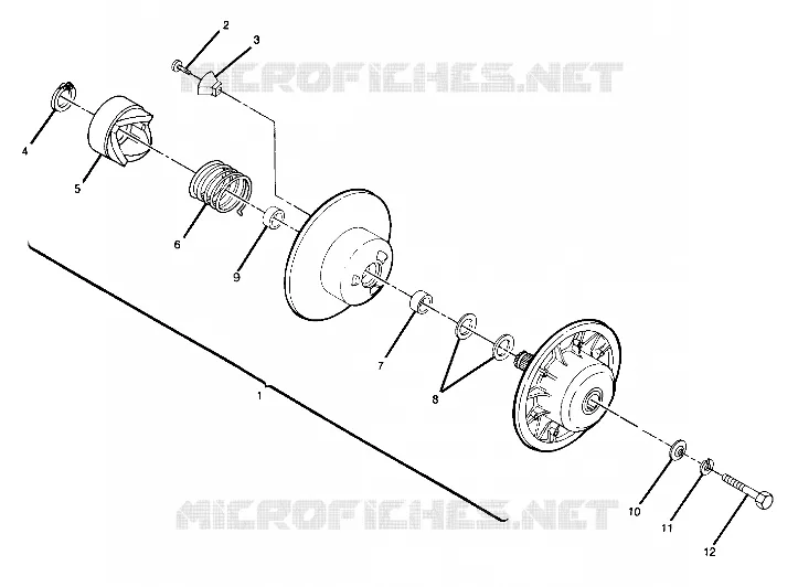 ANGETRIEBENE KUPPLUNGS ASSEMBLY (4917711771024A)