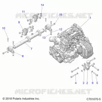 MOTOR, MOUNTING & LONG BLOCK