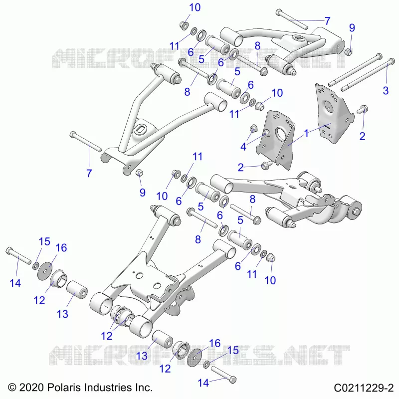 HINTERRADAUFHÃ„NGUNG CONTROL ARM, MOUNTING