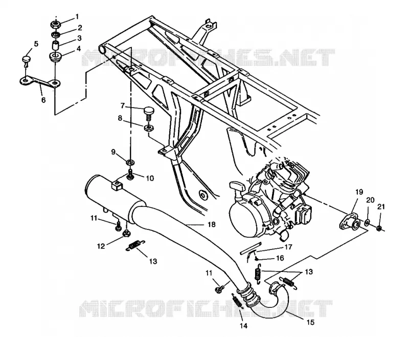 ABGASSYSTEM XPLORER 4X4 W959140 (4930223022A013)