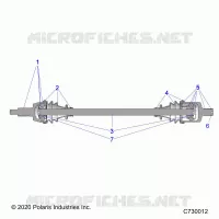 ANTRIEB, FRONT HALF SHAFT
