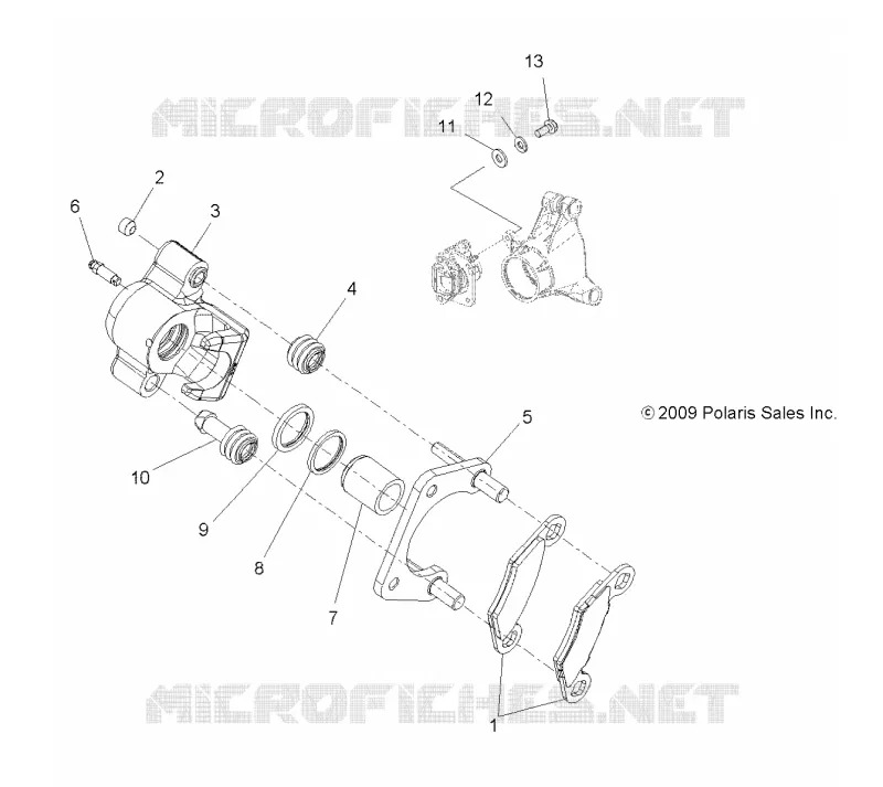 HINTERBREMSE CALIPER