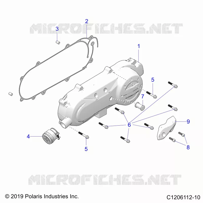 ANTRIEB, CLUTCH COVER AND DUCTING