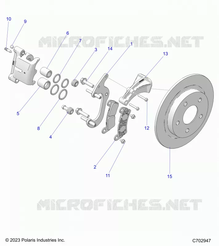 BRAKES, HINTERSATTELS