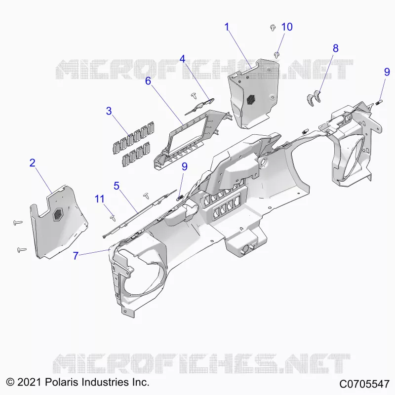 INSTRUMENTENTAFEL LOWER