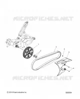 ANTRIEB, DRIVEN SPROCKET, BELT AND GUARD