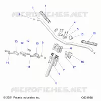 UPPER LENKEN & HANDLEBAR ASM.