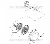 RÜCKZUG ANLASSER ASSEMBLY STARLITE 0953427 (4928902890C012)