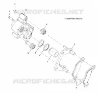 BRAKES, BREMSZANGE HINTEN