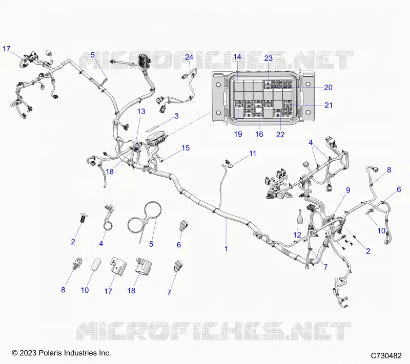 ELEKTRIC, WIRE HARNESS