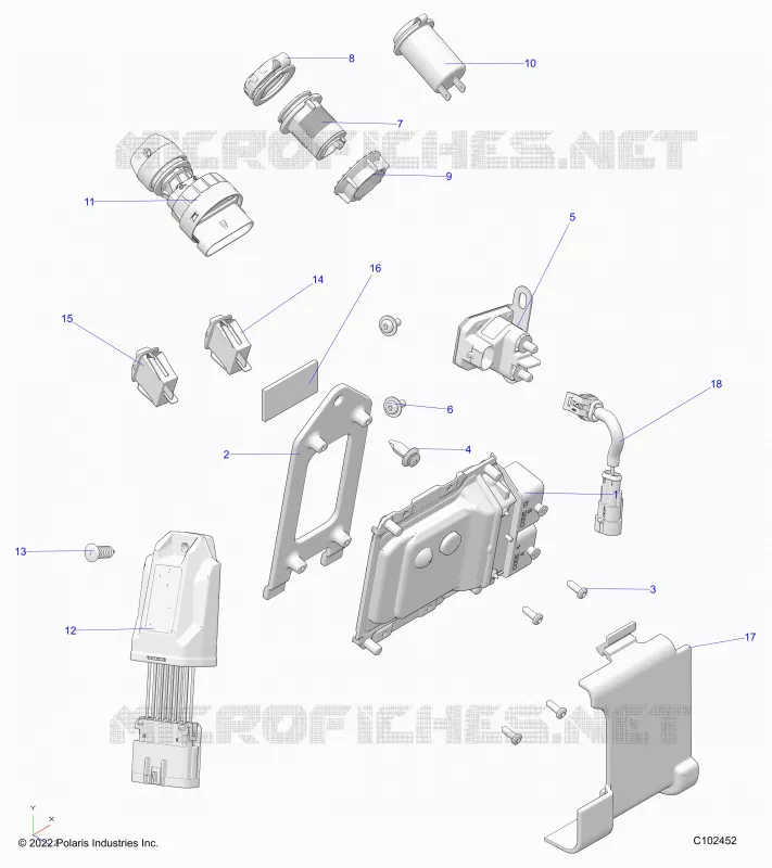 ELEKTRIC, SWITCHES, SENSORS AND ECM