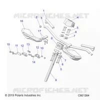 UPPER LENKEN & HANDLEBAR ASM.