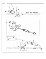 BRAKES, FRONT BRAKE LEVER AND MASTER CYLINDER