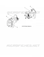 BREMSES, CALIPER, REAR