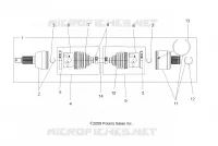 DRIVE TRAIN, DRIVE HINTERWELLE