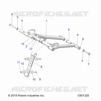 SUSPENSION, FRONT DREHMOMENTARM