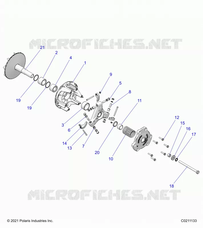 ANTRIEB, PRIMARY CLUTCH