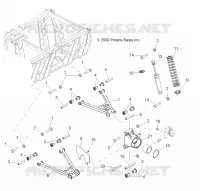 SUSPENSION, A-ARMS, MID DRIVE AND HINTEN DRIVE