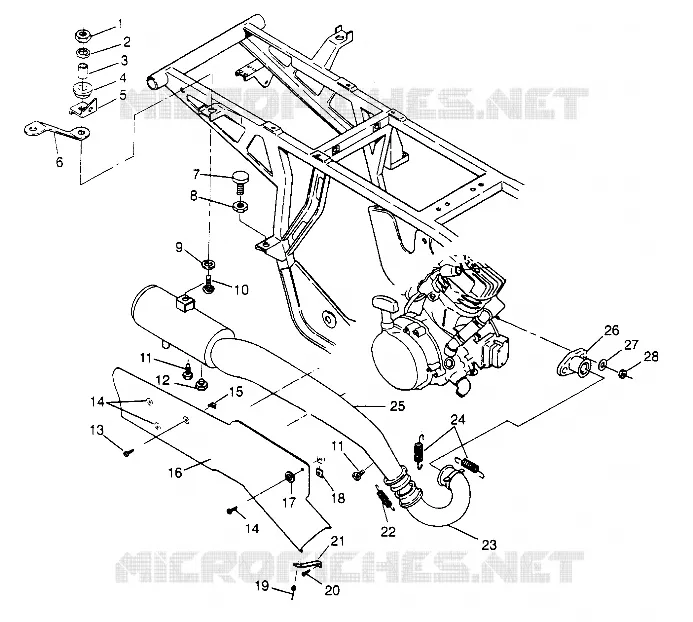 ABGASSYSTEM 2x4 400L W947540 (4926752675A010)