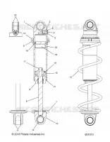 SUSPENSION, FRONT SHOCK TRACK (CLEAR COIL OVER)