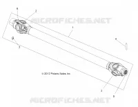 DRIVE TRAIN, KARDANWELLE, FRONT