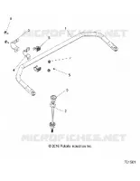 SUSPENSION, STABILISATORSTANGE REAR