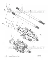 DRIVE TRAIN, JACKSHAFT AND ANTRIEBSWELLE
