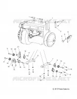 MOTOR, MOUNTING -S17CFE5BSL/BEL (49SNOWMOTORMOUNT14550)