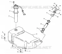 TREIBSTOFF TANK SL 650 STD B954358 (4932923292A009)