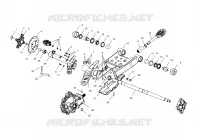 SWING ARM/HINTER GETRIEBEGEHÄUSE MOUNTING
