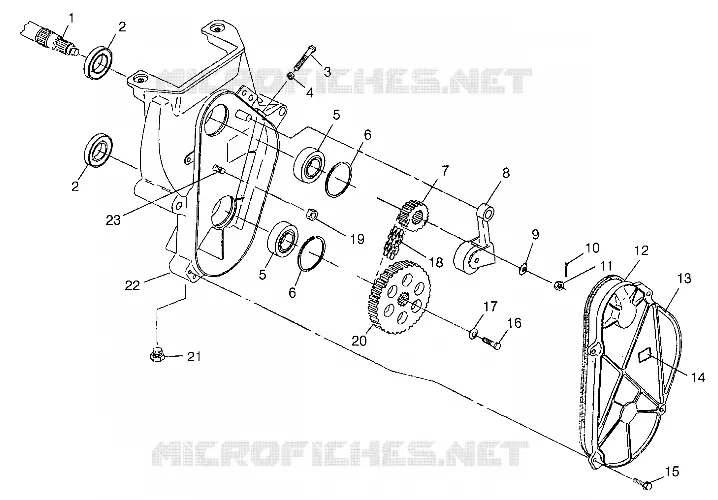 Kettenkasten 600 XCR 0985677 (4943164316B008)