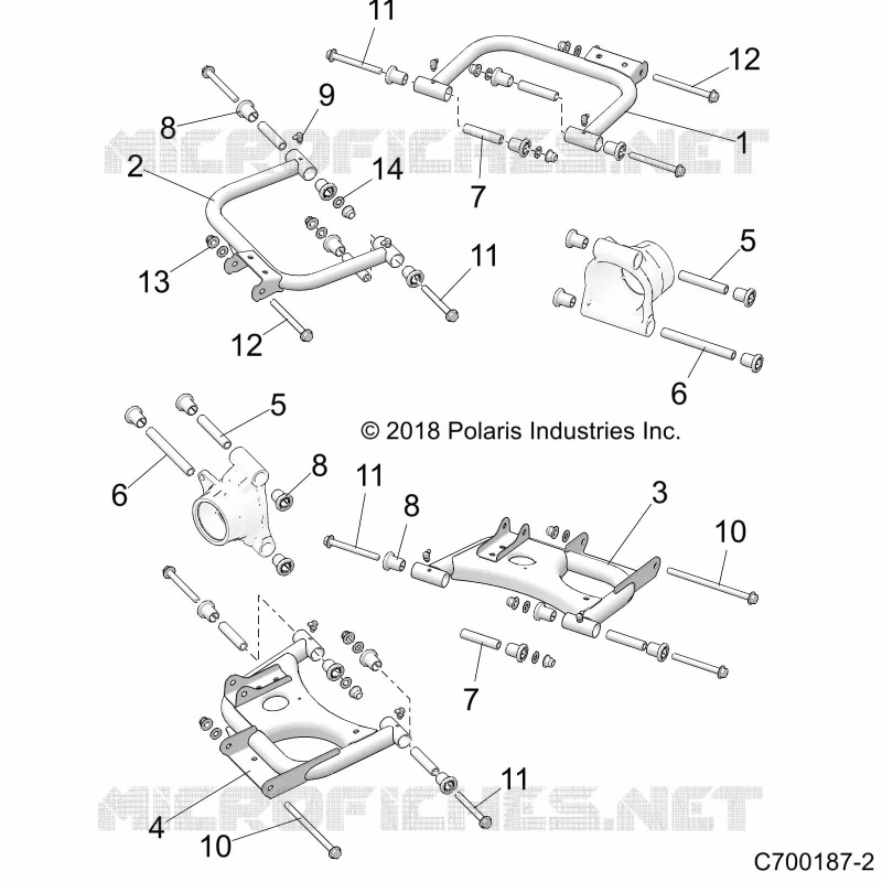 HINTERRADAUFHÃ„NGUNG CONTROL ARMS