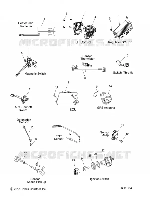 ELEKTRIC, SWITCHES, SENSORS AND COMPONENTS