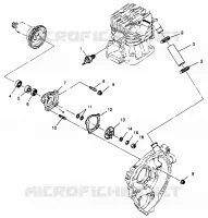 WASSERPUMPE Sportsman 4x4 W968040 (4935943594C014)