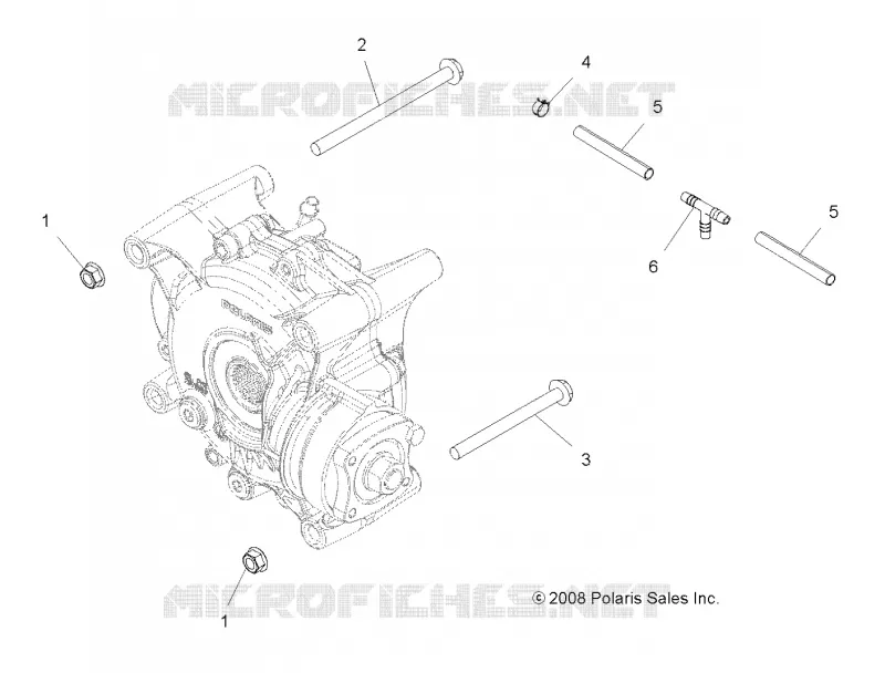ANTRIEB, GETRIEBEGEHÄUSE MOUNTING, REAR